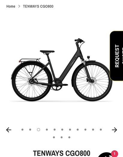 e-bike tenway CGO800S