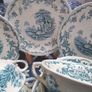 Mason's " Romantic" Soup Coups & Saucers Image 2