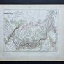 Set of 5 Antique Maps 1849 1850  Meyers Zeitung Atlas Image 4