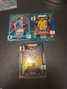 Pristine collection of rare monopoly WC cards