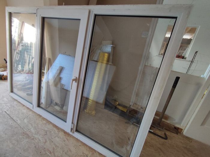 PVC double glazed window