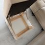 Sofabed and pouffe 266cm x 212cm Image 10