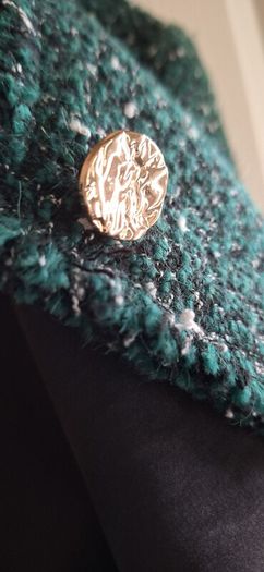Rue de Femme  Forest Green Wool Jacket