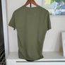 Khaki Green Short Sleeved Crew Neck Tee Shirt from Jack & Jones. Size: Small Image 7