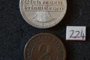 German weimar Republic coins.  (224)