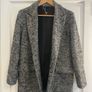 & Other Stories wool herringbone coat Image 3