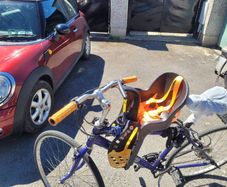 childs bike seat