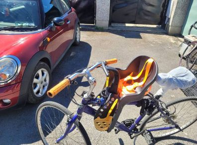 childs bike seat