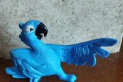 McDonald's Happy Meal Blue character parrot toy from the movie "Rio".