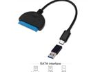 USB 3.1 (Type-C & Type-A) to SATA 3.0 (5Gbps) Converter Adapter Cable for 2.5