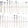 Art Paint Brushes Set for Watercolor, Acrylic, Oil, Rock Painting, Nail Brush, 24 Different Sizes with Organizing Case for Artists, Adults & Kids Image 6