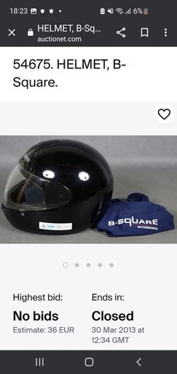 B square helmet