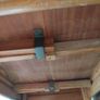 Table Mid Century Style Drop Leaf Kitchen Dining Table Space Saving Image 7