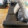 Pair of leather sofas Image 2