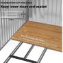 7ft x 4ft  Metal Shed Image 5