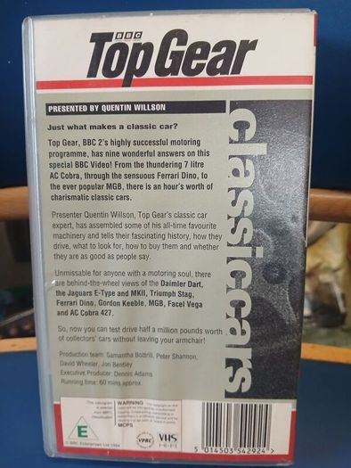 Top Gear VHS 1994