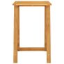 5 Piece Garden Bar Set Brown Image 4