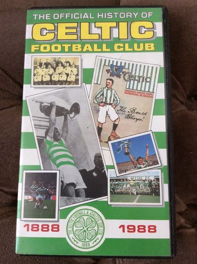 Glasgow Celtic FC Official Club History Centenary Edition On VHS Video Official Club Product Collectors Item