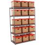 10 Bays Industrial Shelving 1830h x 1220w x 610 Image 5