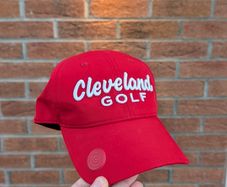 Cleveland Golf Performance Cap Hat with Magnetic Marker Holder