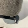 Square poof with Legs (1 small mark ) furniture Image 6