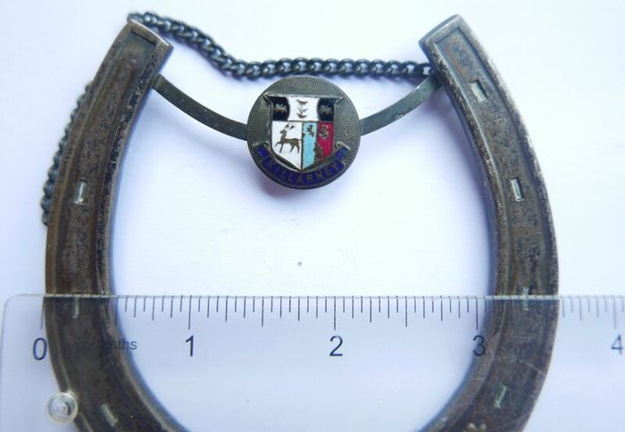 Vintage Killarney Good Luck Horseshoe 6,5" x 3,5"