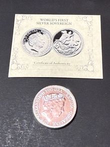 Sovereign Silver Coin