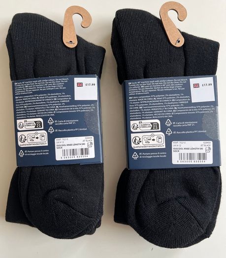 Bundle of Mountain Warehouse Black Ski Socks Size 9-12