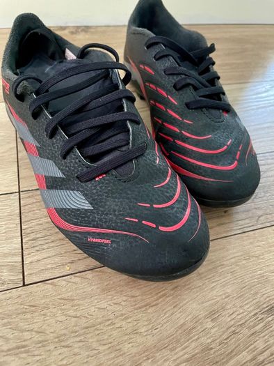 Predator League Fold-Over Tongue Childrens Firm Ground Football Boots
