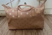 Primark Blush Pink Spot Print Weekender Bag