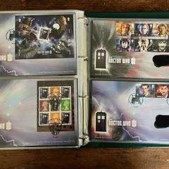 Collection of  77 UK First Day Cover stamps 2010 to 2013 in album