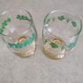 SET OF 2 Vintage German Schott Zwiesel Crystal Animal Wildlife Hunting Etched Frosted Set Amber Cordial Liqueur Wine Glasses Roemer Rhine Beehive Image 6