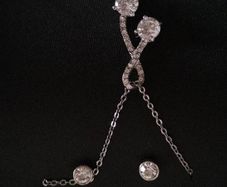 bling earrings FREEPOST