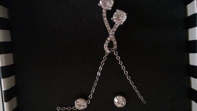 bling earrings FREEPOST