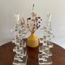 Galway crystal candleholders Image 6