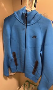 Nike Tech Hoodie blue