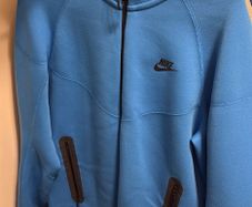 Nike Tech Hoodie blue