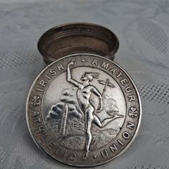 Sterling Silver Irish National Long Jump Medal 1949(48.4 grams)