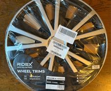 RIDEX Wheel Trims 14 Inch Silver/Black