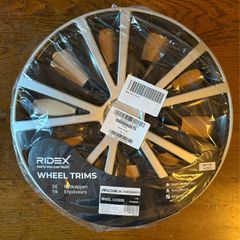RIDEX Wheel Trims 14 Inch Silver/Black