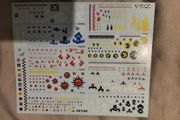 Games Workshop Warhammer 40k Orks transfer sheet