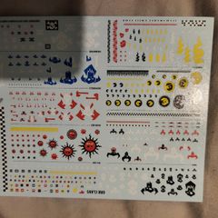 Games Workshop Warhammer 40k Orks transfer sheet