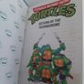 Vintage teenage ninga turtles 1990  book Image 8