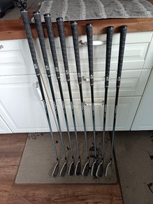 Titanium Golf Irons: 3 - PW: Beginner or Spare Golf Iron Set