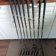 Titanium Golf Irons: 3 - PW: Beginner or Spare Golf Iron Set