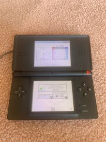 nintendo ds lite black
