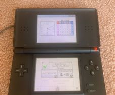 nintendo ds lite black
