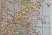 County Dublin 1905 Antique Map