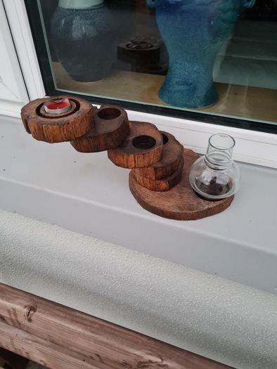 Movable candle holder