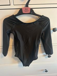 6y long sleeve gymnastics leotard & skirt
